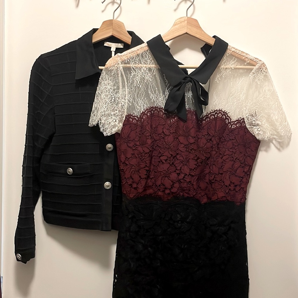 Sandro dress (Maje Jacket also listed in my closet)